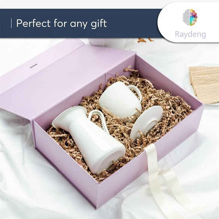 folding gift box with flip lid