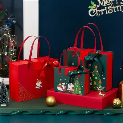 Christmas Luxury Gift Boxes With Handles