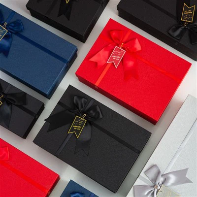 Colorful Cardboard Gift Boxes With Lids