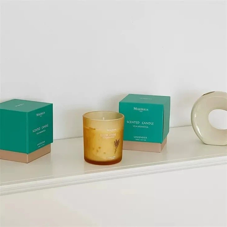 Square Cardboard Candle Gift Boxes