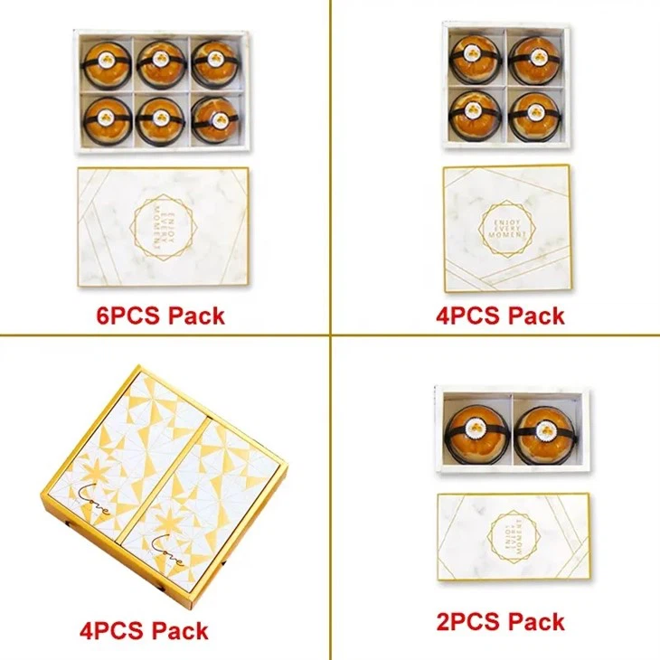 Cardboard Bakery Packaging Boxes With Dividers