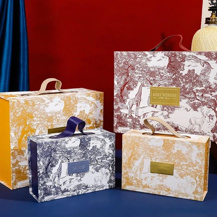 Luxury Magnetic Cardboard Wedding Gift Boxes