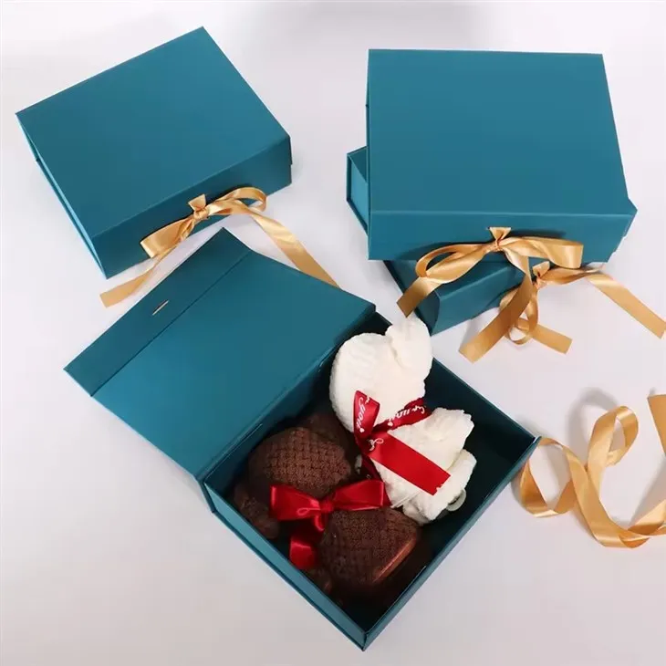 Magnetic Closure Cardboard Folding Gift Boxes