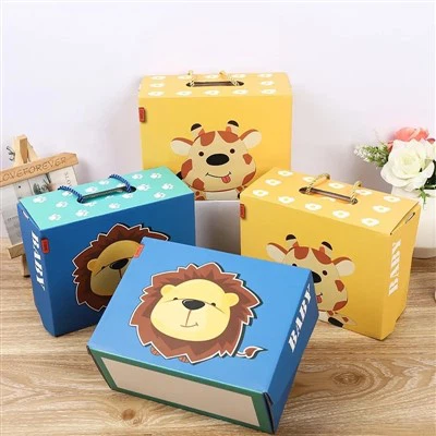 Animal Cartoon Pictures Of Gift Boxes