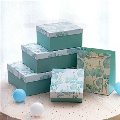 Multi-size Cardboard Gift Boxes With Lids
