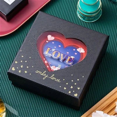 Square Rigid Cardboard Gift Box